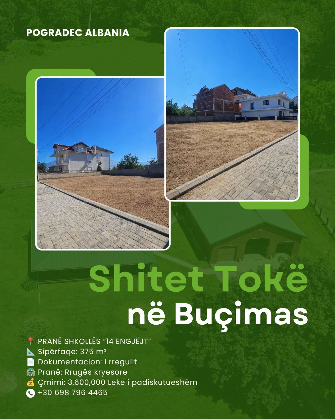 Golden Investment Opportunity – Land for Sale in Buçimas, Pogradec 1